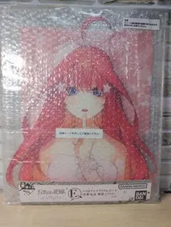 五等分の花嫁 一番くじ 中野五月バストアップアクリルボード+ステッカー