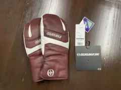 OGASAKA スキーグローブ ゴートレザー サイズO