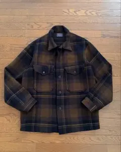 60s Pendleton wool shirt jacketのサムネイル