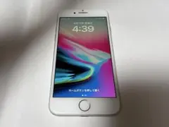 iPhone8 256GB バッテリー100% シルバー simフリー