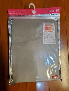 HEATTECH タートルネック長袖Tシャツ M ベージュ