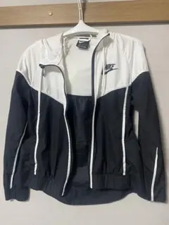 Nike ナイキ フード付きウィンドブレーカー S ブラック/ホワイト
