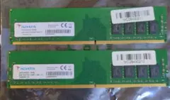 0525-06【確認済】ADATA DDR4 8GB×2枚 デスク用 - メルカリ