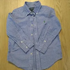 Ralph Lauren チェック柄 ボタンダウンシャツ サイズ5