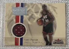 01-02 FLEER GAME JERSEY GARY PAYTON