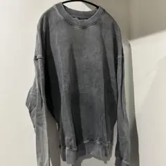 ZARA グレー フェード加工スウェット M