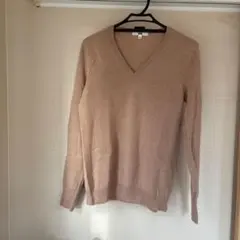 UNIQLO Vネック セーター 長袖 カシミア
