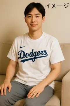 新品タグ付NIKE 大谷翔平 Tシャツ Dodgers ホワイト正規品