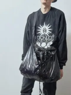 新品　OONLO オヌロ　ブラックナイロンショルダーバッグ