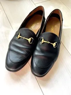 ビットローファー 革靴