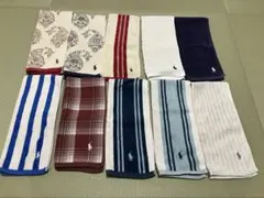 Polo Ralph Lauren フェイスタオル 10枚セット 確実正規品
