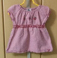 ワンピース　チェック柄　女の子　95cm　SONIA RYKIELのサムネイル