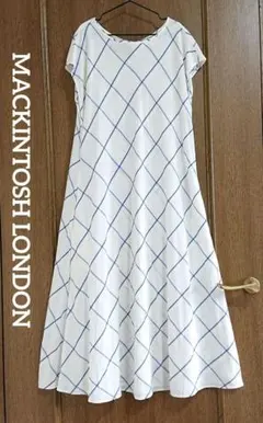 MACKINTOSH LONDON ラインチェックワンピースのサムネイル