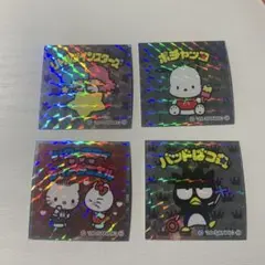 【4枚セット】サンリオ シール ステッカー ビックリマンチョコ