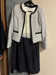 セレモニースーツ 3点セット (ジャケット2種、ブラウス)