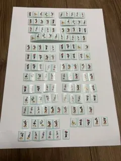 ディズニーのキャンペーンシール127枚