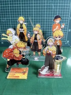 鬼滅の刃　我妻善逸　アクリルスタンドセット