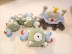 ポケモン fit ぬいぐるみ コイル レアコイル ジバコイルの進化セット
