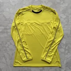 た*や様 【adidas】レフェリーウェア 長袖 L 審判服 イエロー climのサムネイル