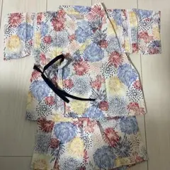 petit main 花火柄 甚平