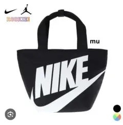 新品美品　NIKE トートバッグ ブラック/ホワイト #①