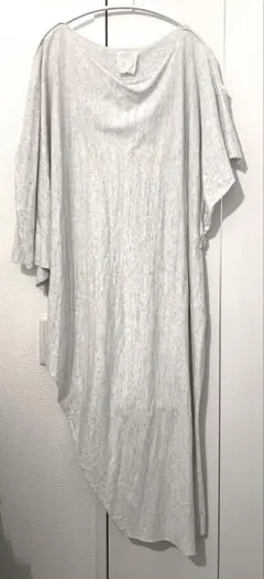 emerald thirteenフェイクファーシルバーオーバーオール