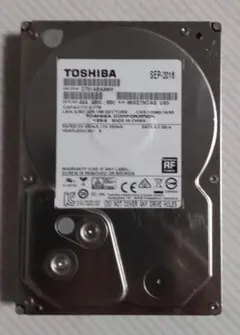 DIGA 2TB増量修理交換用HDD DMR-BRT, BWT, BZT各品番用