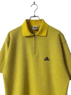 90s adidas EQUIPMENT ハーフジップ ポロシャツ ユーロ製のサムネイル