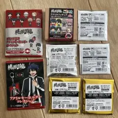 桃源暗鬼　アクリルキーホルダー　アクリルフィギュア　刺繍ワッペン　キャラバッジ