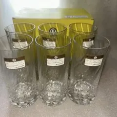 【新品未使用・シール付】東洋ガラス スーパータフ グラス 6個セット