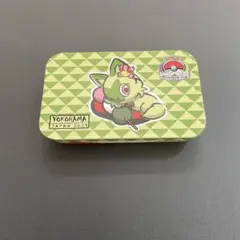ポケットモンスター　缶ケース　小物入れ　WCS2023 横浜　ニャオハ