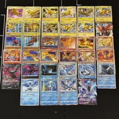 34枚　ポケカ　三鳥セットまとめ売り　サンダー　ファイヤー　フリーザー