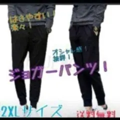 ２ｘｌジョガーパンツ ジャージ素材 スウェット スキニー 足長効果 薄手