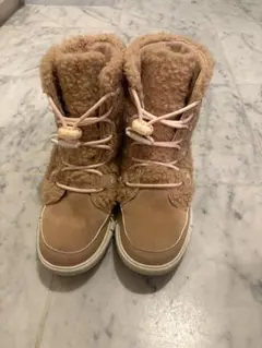 SOREL ベージュ スノーブーツ　22