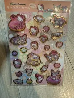 正規品　キャンディシール　サンリオ　ストーン　ドーナツ