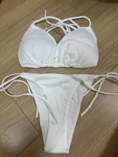 ビキニ　ホワイト　tバック水着