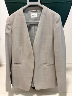 【green label relaxing】Mサイズ　ノーカラージャケットのサムネイル