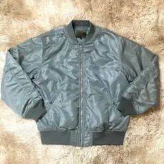 【美品】【別注】AVIREX MA-1 ユナイテッドアローズ　セージグリーン　L