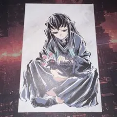 鬼滅の刃 全集中展　刀鍛冶編　柱稽古編　幕間画ポストカード 時透無一郎　③