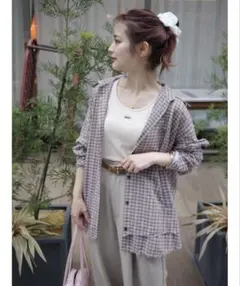 jumelleジュメロ　frayline check shirt チェックシャツのサムネイル