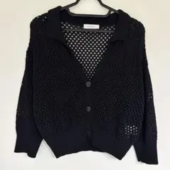 PAGEBOY メッシュポロニット（ブラック）のサムネイル