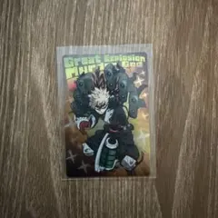 僕のヒーローアカデミア ヒーローズチップス3 カード レア 爆豪勝己