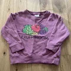 FRUIT OF THE LOOM 80サイズ　ピンク