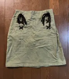 emsexcite レースアップ スカート