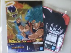 ドラゴンボールＺ1番くじ　ミニタオルとクリアファイル