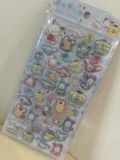 【正規品】サンリオキャラクターズ うるちゅるポップシール ポチャッコ シナモン