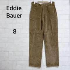 エディーバウアー　ストレートパンツ　コーデュロイ　キャメル　8 ゆったり
