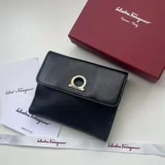 475 極上美品 Ferragamo サルバトーレフェラガモ 2つ折り財布 - メルカリ
