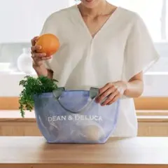 【新品】DEAN&DELUCA メッシュトートバッグ ライラック S 2025