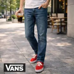 【VANS】　新品 キャンパススニーカー 赤 レッド 28cm 定番 シンプル